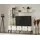 aea Luxus Wohnzimmer Set 4tlg TV Ständer, Wohnwand Design Holzmöbel Wandregal),