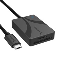 Sabrent (CR-CSDM) Kartenleser USB 3.2 Gen 1 (3.1 Gen 1) Type-C Schwarz
