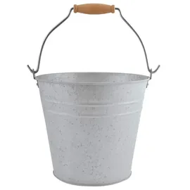 Esschert Design Altzink Eimer 5 Liter, 26,4x22,4x21,7 cm