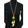 COLLEZIONE ALESSANDRO Lange Kette Nanni " in gelb | Gr.: onesize,