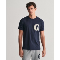 GANT T-Shirt »G GRAPHIC T-SHIRT«, Gr. XXXL, EVENING BLUE, , 32908452-XXXL