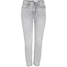 Noisy May NMMONI HW STRAGHT ANK Jeans AZ277LG NOOS Frauen Jeans grau W28L32 - 28W / 32L