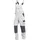 DASSY Latzhose Kniepolstert. 400124 6141 WEIß/ZEMENTGRAU