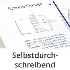Avery Zweckform Formularbuch Wochenbericht DIN A5 quer Gelb/Weiß