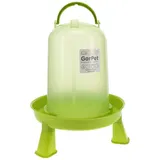 GarPet Geflügeltränke mit Stand Füße automatisch Hühner Tränke grün 5,0 L