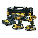 DeWalt DCK268P2T inkl. 2 x 5,0 Ah + DCB115 + tstak ii