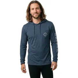 Salty Crew Rash Guard Tippet Blau XL