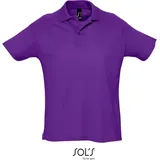 SOL ́S Sol\s Herren Piqué Polo 11342 dark purple L"