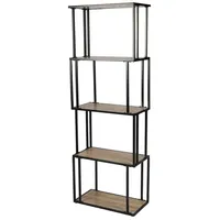 URBAN LIVING Bücherregal 5-Etg. Design 0 x 0 x