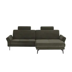 Kollektion Kraft Ecksofa  Mike ¦ grau ¦ Maße (cm): B: 251 H: 86 T: 216