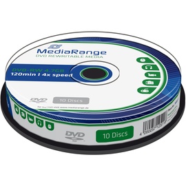 MediaRange DVD-RW 4,7GB 4x 10er Spindel
