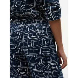 Tommy Hilfiger ESS LINEN PULL ON PANTS Lässig Schwarz 34