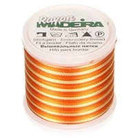 Madeira M9840-2053 Maschinenstickgarn, Ombre Orange, 200 m