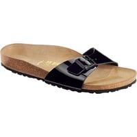 Birkenstock Madrid Birko-Flor Lack schmal schwarz lack  43