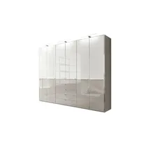 Sconto Drehtürenschrank Shanghai 2 300 x 236 x 58 cm Weiß