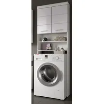 inn.furn Waschmaschinenschrank 63 x 191 cm Weiß