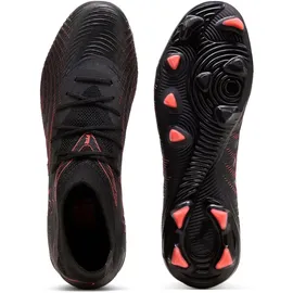 Puma Future 9 Match AG/FG Herren schwarz/glowing red/strong gray 45