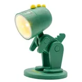 Realpower LED-Tier Taschenlampe Grüner Dino mit Sockel