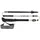 Leki Skysolo FX.One Carbon 130 cm weiß-schwarz-orange