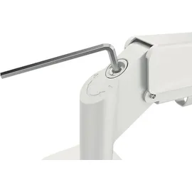 Leitz Ergo Platzsparender Dual Monitorarm Grau