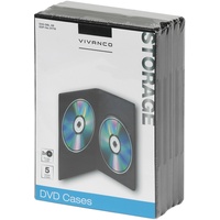 Vivanco DVD Box 5 Schwarz