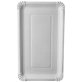 Papstar Pappteller eckig 11 cm x 17,5 cm 250 St. Weiß