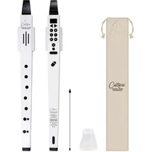 Carry-On by Blackstar Digitales Blasinstrument Weiß - 10 Stimmen, integrierter, wiederaufladbarer USB-Akku, Kopfhörerausgang für leises Üben, Midi über Bluetooth, BA234010