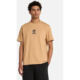 Timberland Print Stack Logo light wheat b XXL