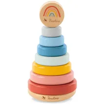 Pinolino Regenbogen Stapelturm Ruby Bunt