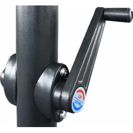 LINDER EXCLUSIV Sonnenschirm Ø 300 cm steingrau