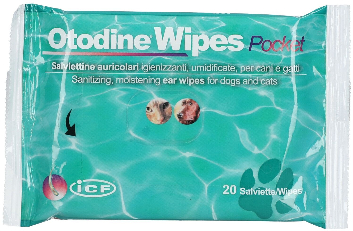 Otodine Wipes Pocket