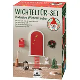 Moses Wichteltür-Set Weihnachtszauber Braun