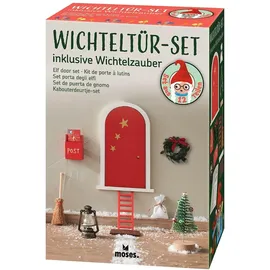 Moses Wichteltür-Set Weihnachtszauber Braun