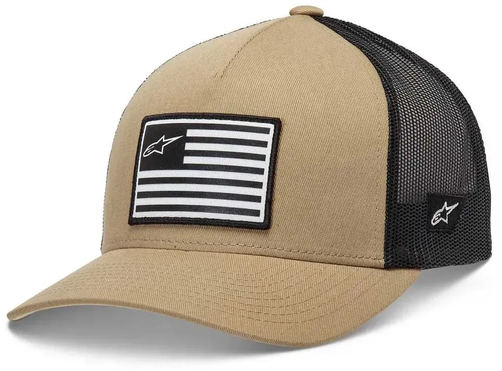 Alpinestars Flag Snapback Kappe - Sand / Black - One Size