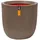 Capi Europe Blumentopf Kugel Groove warmes taupe | cm