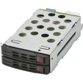 Supermicro MCP-220-82616-0N 2x 5.25" Schwarz Metallisch
