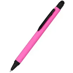 ONLINE® Kugelschreiber ALU Stylus pink, Schreibfarbe: blau, 1 St.
