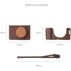 SmallRig 4558 Ledertasche für X100VI|