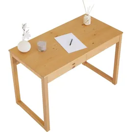 Idimex Schreibtisch NOAH Eiche braun