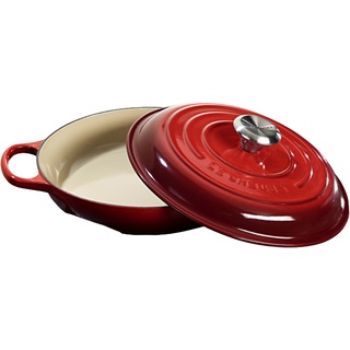 Le Creuset Signature Gourmet-Profitopf 26 cm kirschrot