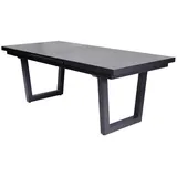 Outdoor Edge KERAMO STONE Gartentisch 200 x 100 x 75 cm Anthrazit/Grau
