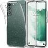 Liquid Crystal Glitter Galaxy S22+), Smartphone Hülle, Transparent