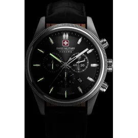 Swiss Military Airman First Class Lederarmband 43 mm SMWGC0003101