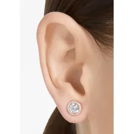 Swarovski Ohrstecker Una Angelic Weiß Roségold-Legierungsschicht