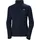W 1/2 Zip Fleecejacke Marineblau L