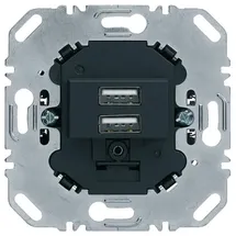 Berker USB Ladesteckdose 230V 2-fach Anthrazit 2 St.
