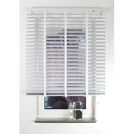 LIEDECO Aluminium-Jalousie Lamellen 50mm (80x175cm) weiß
