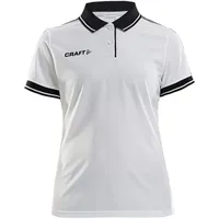 Craft Pro Control Poloshirt Damen 900999 - white/black XL