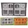nanook shop Kaninchenstall 215 x 53 x 105 cm schwarz