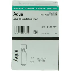 Aqua AD injectabilia Miniplasco connect Inj.-Lsg. 20X20 ml